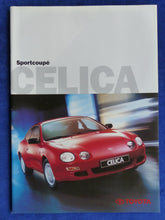 Lade das Bild in den Galerie-Viewer, Toyota Celica GT MJ 1998 - Prospekt Brochure + Daten & Ausstattungen 03.1998