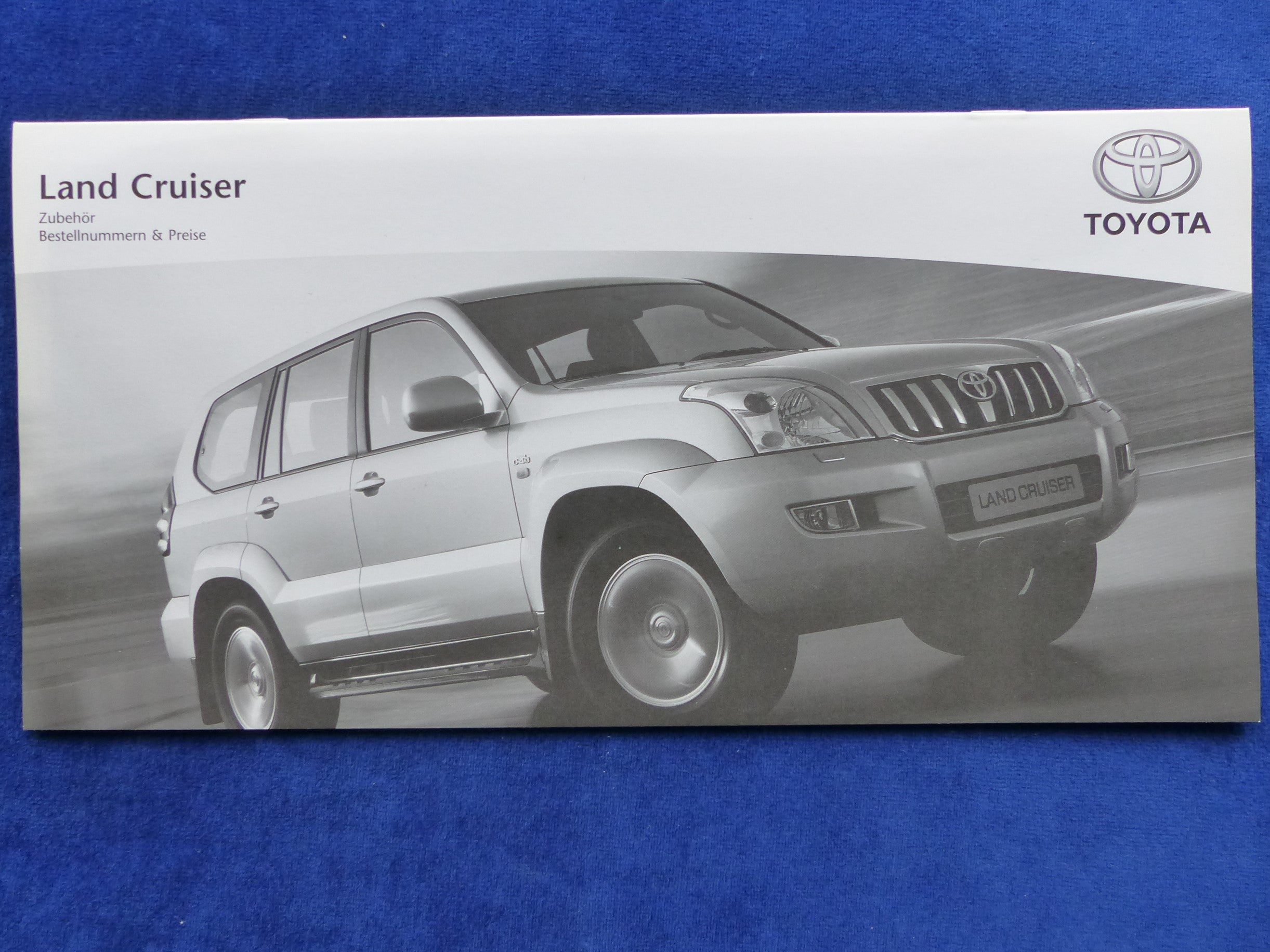 Toyota Land Cruiser Zubehör Preisliste Prospekt Brochure 01.2007