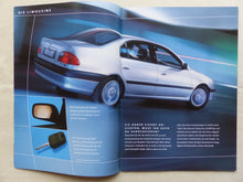 Lade das Bild in den Galerie-Viewer, Toyota Avensis MJ 2000 - Prospekt Brochure + Daten & Ausstattungen 07.1999