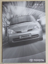 Lade das Bild in den Galerie-Viewer, Toyota Prius MJ 2002 - Prospekt Brochure + Preisliste 03.2002