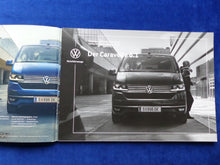 Lade das Bild in den Galerie-Viewer, VW Bus Caravelle 6.1 MJ 2020 - Prospekt Brochure + Preisliste 10.2019 Österreich
