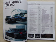 Lade das Bild in den Galerie-Viewer, BMW 5er Touring 520i 540i xDrive M550d MJ 2019 - Prospekt Brochure 09.2018