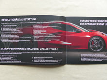 Lade das Bild in den Galerie-Viewer, Chevrolet Corvette Stingray Launch Edition MJ 2022 - Prospekt Brochure 07.2021