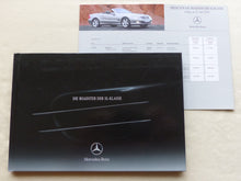 Lade das Bild in den Galerie-Viewer, Mercedes SL 55 AMG Roadster MJ 2004 - Hardcover Prospekt + Preisliste 07.2003