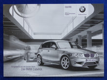 Lade das Bild in den Galerie-Viewer, BMW 1er E87 Zubehör MJ 2005 - Prospekt Brochure + Preisliste 08.2004