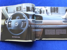 Lade das Bild in den Galerie-Viewer, BMW 7er 745i 760i 740d E65 MJ 2003 - Prospekt Brochure + Preisliste 09.2002