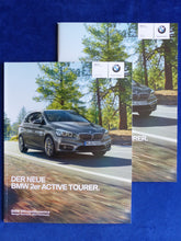 Lade das Bild in den Galerie-Viewer, BMW 2er Active Tourer 225i Typ F45 MJ 2015 - Prospekt + Preisliste 07.2014
