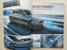 Lade das Bild in den Galerie-Viewer, BMW 5er Limousine 530e 540i M550d MJ 2019 - Prospekt Preisliste Brochure 09.2018