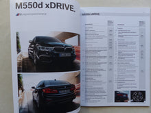 Lade das Bild in den Galerie-Viewer, BMW 5er Limousine 530e 540i M550d MJ 2019 - Prospekt Preisliste Brochure 09.2018