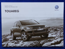 Lade das Bild in den Galerie-Viewer, VW Touareg V6 V8 Hybrid MJ 2014 - Prospekt Brochure + Preisliste 06.2013