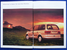 Lade das Bild in den Galerie-Viewer, Seat Alhambra MJ 1997 - Prospekt + Daten + Preisliste 05.1996