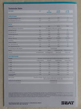 Lade das Bild in den Galerie-Viewer, Seat Alhambra Exclusiv MJ 1998 - Prospekt + Farben + Ausstattungen 08.1997