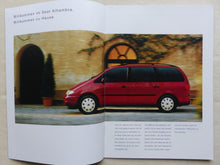 Lade das Bild in den Galerie-Viewer, Seat Alhambra Exclusiv MJ 1999 - Prospekt + Farben + Ausstattungen 06.1998