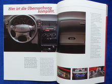 Lade das Bild in den Galerie-Viewer, Seat Arosa MJ 1998 - Prospekt Brochure + Daten & Ausstattungen 08.1997