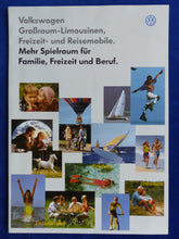 Lade das Bild in den Galerie-Viewer, VW Bus T4 Multivan Caravelle California MJ 1998 - Prospekt Brochure 09.1997