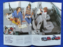 Lade das Bild in den Galerie-Viewer, VW Bus T4 Multivan Caravelle California MJ 1998 - Prospekt Brochure 09.1997