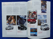 Lade das Bild in den Galerie-Viewer, VW Bus T4 Multivan Caravelle California MJ 1998 - Prospekt Brochure 09.1997