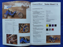 Lade das Bild in den Galerie-Viewer, Wolf Trikes 2001 Traveller TriStar - Prospekt Brochure + Preisliste 11.2000