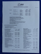 Lade das Bild in den Galerie-Viewer, Wolf Trikes 2001 Traveller TriStar - Prospekt Brochure + Preisliste 11.2000