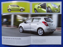 Lade das Bild in den Galerie-Viewer, Hyundai i20 MJ 2009 - Prospekt Brochure + Daten & Ausstattungen 03.2009