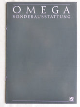 Lade das Bild in den Galerie-Viewer, Opel Omega Caravan MJ 1987 - Prospekt + Ausstattungen + Farben + Preise 10.1986
