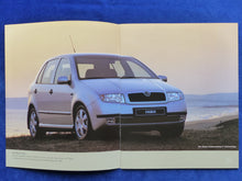 Lade das Bild in den Galerie-Viewer, Skoda Fabia MJ 2000 - Prospekt Brochure + Daten + Preisliste 12.1999