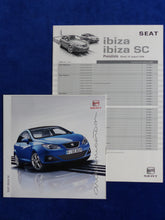 Lade das Bild in den Galerie-Viewer, Seat Ibiza SC MJ 2009 - Poster Prospekt Brochure + Preisliste 08.2008