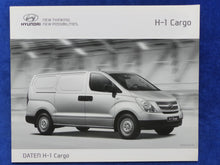 Lade das Bild in den Galerie-Viewer, Hyundai H-1 Cargo MJ 2013 - Prospekt Brochure + Preisliste 02.2013