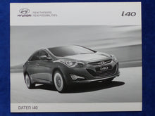 Lade das Bild in den Galerie-Viewer, Hyundai i40 Limousine MJ 2013 - Prospekt Brochure + Preisliste 02.2013