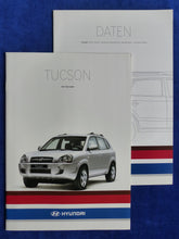 Lade das Bild in den Galerie-Viewer, Hyundai Tucson MJ 2005 - Prospekt Brochure + Preisliste 08.2004