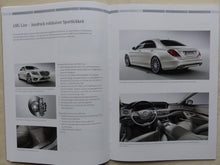 Lade das Bild in den Galerie-Viewer, Mercedes-Benz Vorteile S-Klasse S 500 MJ 2014 - Prospekt Brochure 05.2013