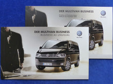 Lade das Bild in den Galerie-Viewer, VW Bus T5 Multivan Business MJ 2013 - Prospekt Brochure + Preisliste 06.2012