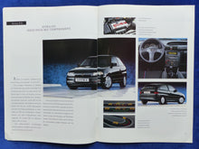 Lade das Bild in den Galerie-Viewer, Opel Astra GSi 16V Caravan Club MJ 1992 - Prospekt Brochure + Daten 09.1991