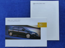 Lade das Bild in den Galerie-Viewer, Opel Astra Edition Bild MJ 2003 - Prospekt Brochure + Preisliste 06.2002