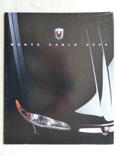 Lade das Bild in den Galerie-Viewer, Chevrolet 2000 Monte Carlo LS SS Poster - US-Prospekt Brochure 1999 USA