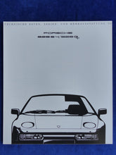 Lade das Bild in den Galerie-Viewer, Porsche 928 S4 GT MJ 1990 - Prospekt Brochure + Daten + Farben + Preise 08.1989