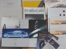 Lade das Bild in den Galerie-Viewer, Konvolut Sammlung 50 Prospekte Mercedes PKW C-Klasse E-Klasse S-Klasse '95-2000