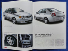 Lade das Bild in den Galerie-Viewer, Kia Shuma II Fließheck Active Wave - Prospekt Brochure + Preisliste 02.2003