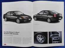 Lade das Bild in den Galerie-Viewer, Kia Shuma II Fließheck Active Wave - Prospekt Brochure + Preisliste 02.2003