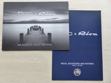Lade das Bild in den Galerie-Viewer, Fiat 500 Riva Limited Edition MJ 2017 - Prospekt Brochure + Preisliste 07.2016