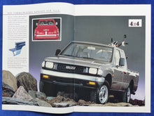Lade das Bild in den Galerie-Viewer, Isuzu Campo MJ 1989 - Prospekt Brochure + Daten + Preisliste 10.1988