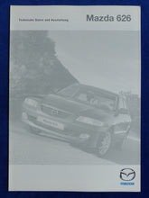 Lade das Bild in den Galerie-Viewer, Mazda 626 MJ 2000 - Prospekt Brochure + Daten + Farben 11.1999