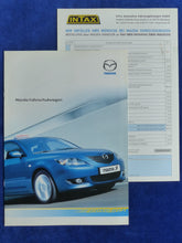 Lade das Bild in den Galerie-Viewer, Mazda Fahrschulwagen 2 3 6 MX-5 Premacy - Prospekt Brochure + Preisliste 02.2004