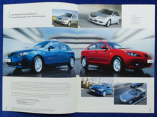 Lade das Bild in den Galerie-Viewer, Mazda Fahrschulwagen 2 3 6 MX-5 Premacy - Prospekt Brochure + Preisliste 02.2004