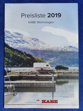 Lade das Bild in den Galerie-Viewer, Kabe Wohnwagen 2019 Classic Ametist Safir Royal - Prospekt + Preisliste 09.2018