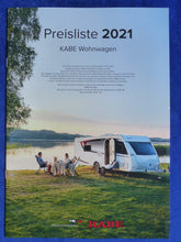 Lade das Bild in den Galerie-Viewer, Kabe Wohnwagen 2021 Classic Ametist Safir Royal - Prospekt + Preisliste 10.2020