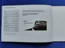 Lade das Bild in den Galerie-Viewer, Porsche Cayenne GTS MJ 2008 - Preview Prospekt Brochure 08.2007