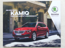 Lade das Bild in den Galerie-Viewer, Skoda Kamiq MJ 2020 - Prospekt Brochure + Preisliste 09.2019