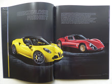 Lade das Bild in den Galerie-Viewer, Alfa Romeo 4C Spider MJ 2017 - Hardcover Prospekt Brochure 11.2016