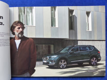 Lade das Bild in den Galerie-Viewer, Seat Tarraco MJ 2019 - Prospekt Brochure + Preisliste 03.2019